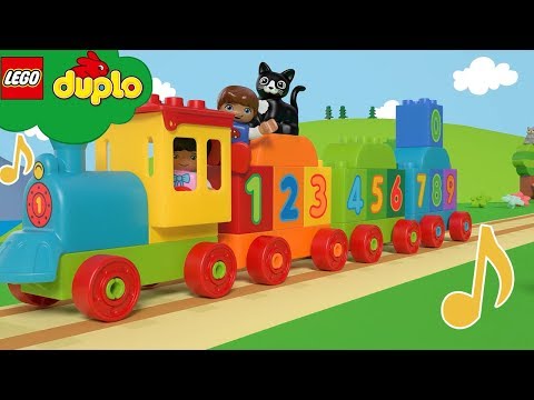 LEGO DUPLO - Learning Numbers For Toddlers - Number Train + More Nursery Rhymes | Cartoons and Songs