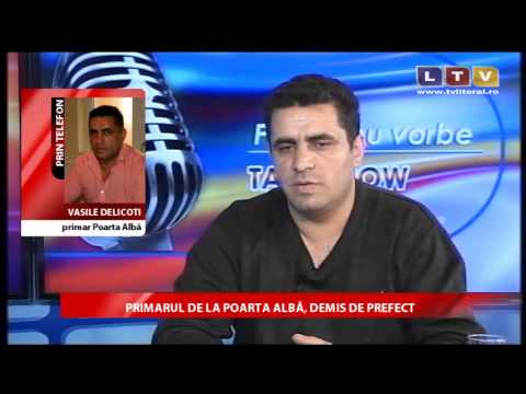 Primarul localității Poarta Albă, Vasile Delicoti a fost demis din funcție - Litoral TV