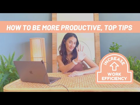 Top 5 Productivity Hacks as Told by a Generator in Human Design - How to Be More Productive!