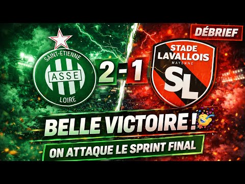 L’ASSE RELANCE TOUT ! 🚀 Débrief ASSE 2-1 Laval💚