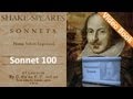 Sonnet 100 by William Shakespeare 