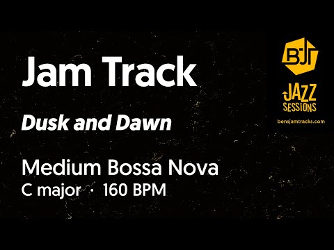 Dusk and Dawn (Night and Day) - Bossa Nova in C major Jam Track