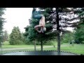 Slow Motion Trampoline Fun - Mullets and Beer