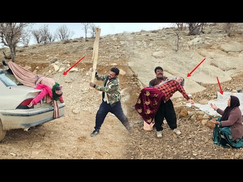 Husband's anger against the wicked first wife and support for the second wife in her absence at home