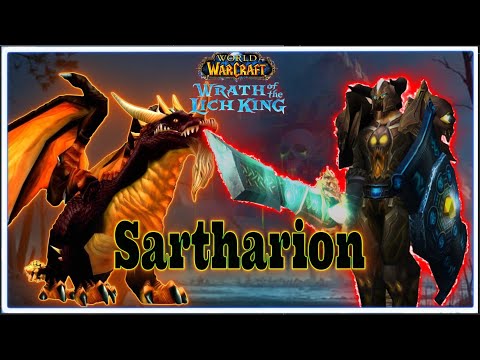 The Obsidian Sanctum 25 Sartharion 2 Drakes boss guide  - Main Tank POV [WOTLK]