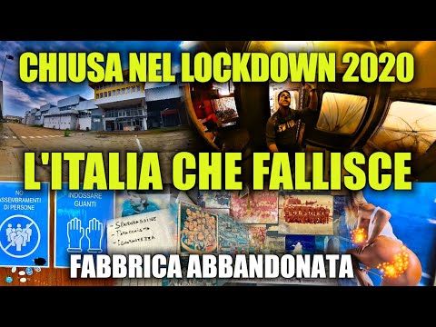 FABBRICA ABBANDONATA NEL LOCKDOWN DI MARZO 2020 C'È ANCORA TUTTO DENTRO E SONO ANDATI VIA DI FRETTA!