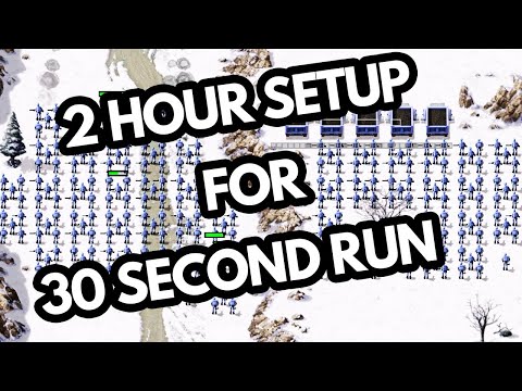 2 Hour Setup for 30 Second Speedrun - Red Alert Remastered