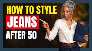 How To Make Jeans Look Powerful, Polished and Expensive After 60 | Easy Outfit Ideas