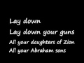 U2-Love and Peace or Else (Lyrics)