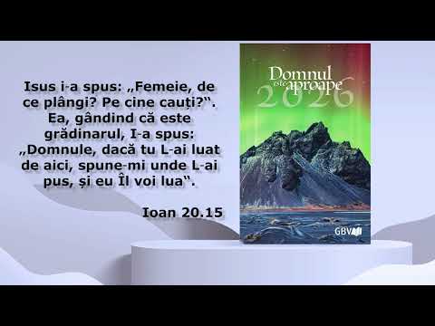 De ce plângea Maria Magdalena? - marți, 8 septembrie