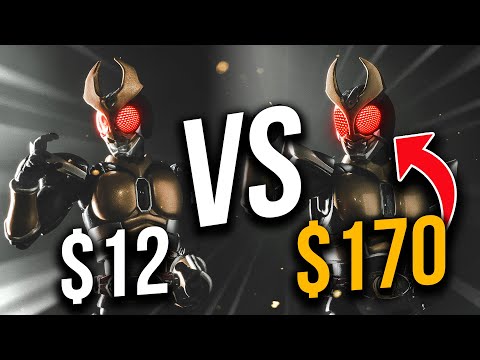 $12 VS $170 Kamen Rider Agito Figure! (Cheap VS Expensive)