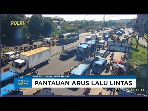 NTMC POLRI - PANTAUAN ARUS LALU LINTAS SIANG 15/05/25