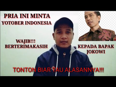 YOUTOBER WAJIB BIKIN KONTEN UCAPAN TERIMAKASIH KEPADA PAK JOKOWI !!!
