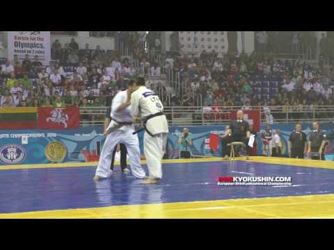 WKO EC 2016, Final -75 Salahat Hasanov (Azerbaijan, aka) -  Andrius Miseckas (Lithuania)