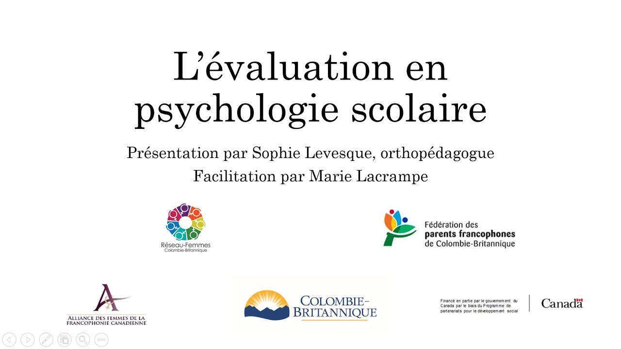 Qu'est-ce qu'une évaluation psycho-éducative ?