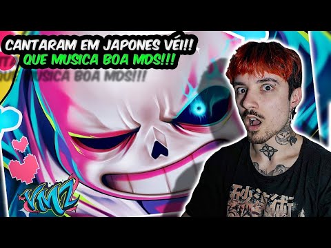 (EM JAPONES?!) REAGINDO ao VMZ - Euforia (Undertale) Feat. Anny | REACT // NaiReact