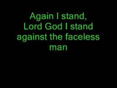 download lagu mp3 mp4 Creed Faceless Man Lyrics, download lagu Creed Faceless Man Lyrics gratis, unduh video klip Creed Faceless Man Lyrics