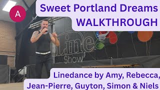 Sweet Portland Dreams WALKTHROUGH- Linedance by Amy, Rebecca,JP, Guyton,Simon &amp; Niels