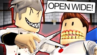 Dental Office Visit Jumping On Teeth Poop Roblox Video Game Play Escape The Evil Dentist Obby Free Online Games - cookieswirlc roblox obby escape dentist