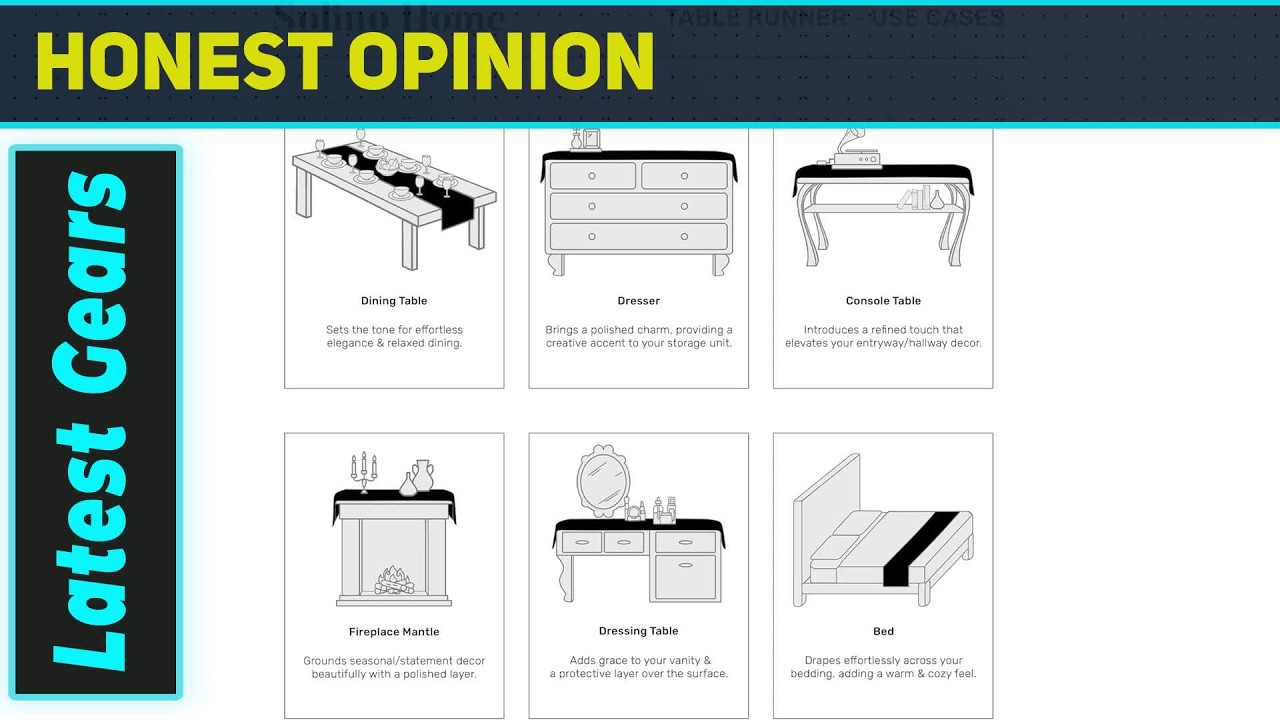 Solino Home Linen Table Runner 90 Inches – Best Elegant Dining Upgrade