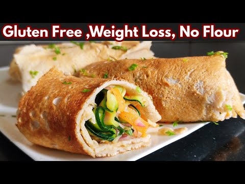 Low Carb, Low Calorie, Lose Weight Fast With Quinoa Zucchini Veg Roll/Weight Loss Breakfast Recipes