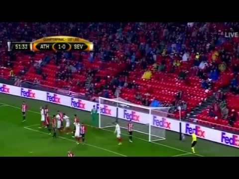 Sevilla vs  Ath Bilbao EUROPE: Europa League - Play Offs 14/04/2016