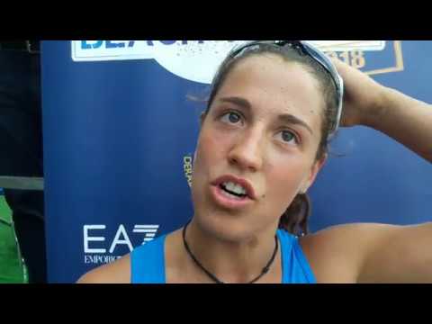 BVTricolore F 2018: Claudia Puccinelli dopo la finale vinta nella tappa di Cervia