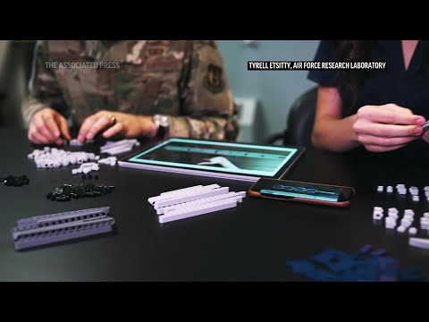 Air Force officer builds Lego model of NTS-3