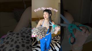 no shirt is safe!! 😈✂️ #thriftflip #diyfashion #sewingtutorial #easydiy #summerstyle