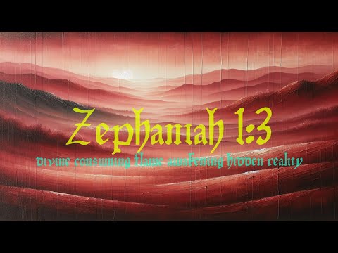 Zephaniah 1:3