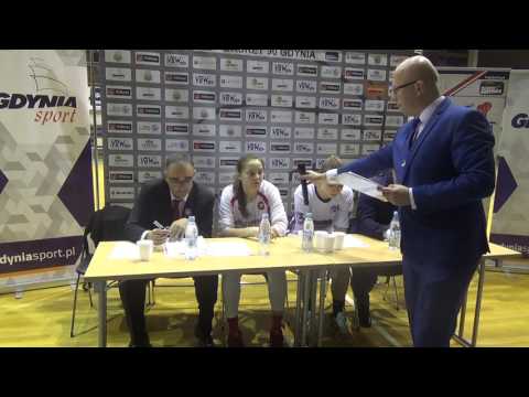 Pomeczowa Konferencja Prasowa Basket 90 Gdynia vs. Wisła Can-Pack Kraków, 14.01.2017 Gdynia
