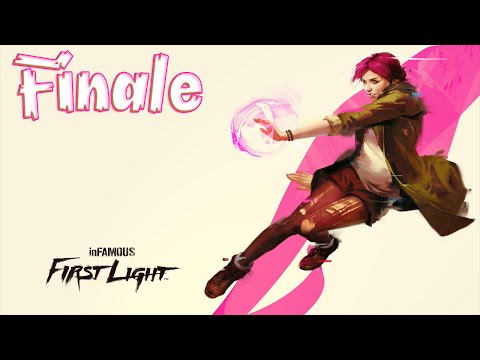 inFamous First Light[60fps] 100% Map Playthrough Part 10 - FINALE