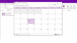 See your OneNote pages in a Calendar view