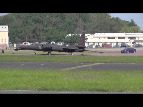 U2 'Dragon 21' departing Fairford
