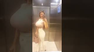 biggest boobs  tiktok challenge