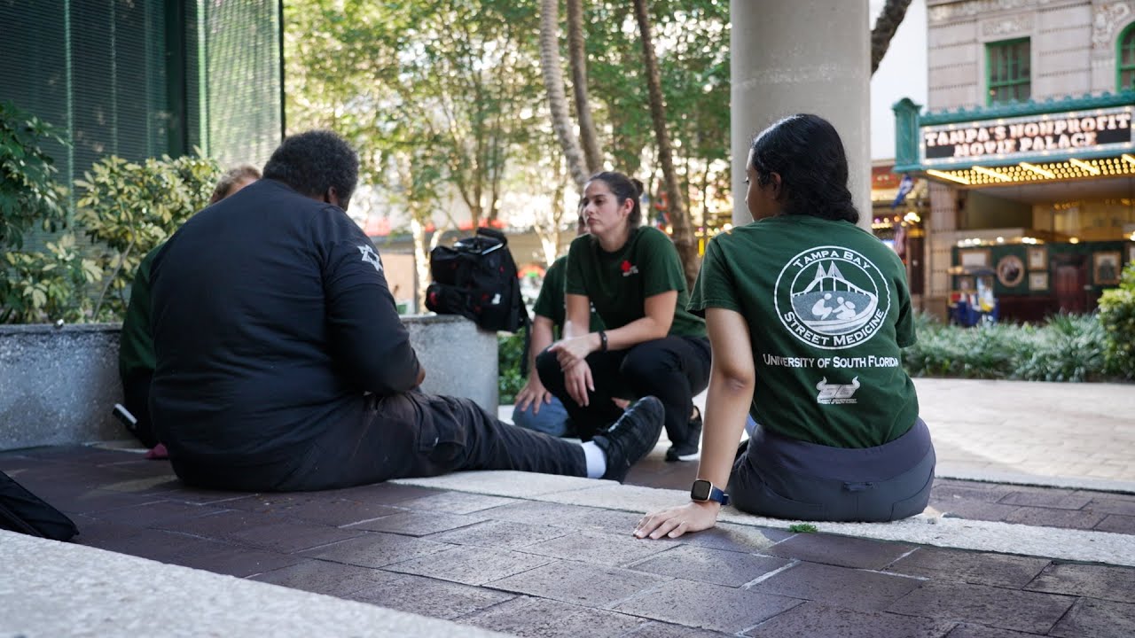USF Health Tampa Bay Street Medicine Continues to Provide Care to The Homeless & Unsheltered.