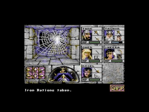 Eye of the Beholder on C128 (Vice emulator) Part 3