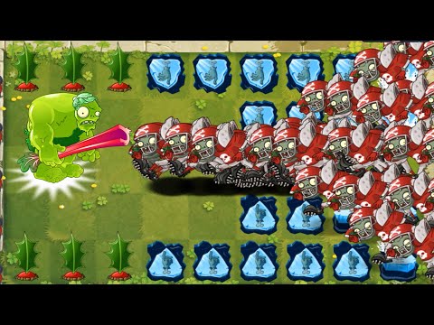Pvz 2 Challenge - Which Plant Can Defeat 100 All-Star Zombies ？- Who'is Best ?