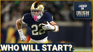 Notre Dame Offensive Depth Chart Predictions! QB Set, WR & OL Up for Grabs