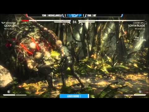 The Common Wealth-MK X Top 8 Loser's Round 1: YOMI Michaelangelo vs YOMI MIT