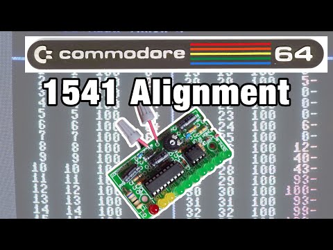 Commodore 1541 Alignment Device - Build & DEMO