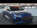 1010HP 2023 AUDI RS6 AVANT BTM TURBO INSANE NUMBERS In Detail With Sounds And Accelerations