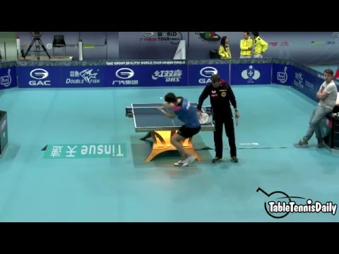 Dimitrij Ovtcharov Serve Practice - Grand Finals 2015 (PART 2)