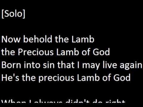 Kirk Franklin The Lamb Of God Lyrics