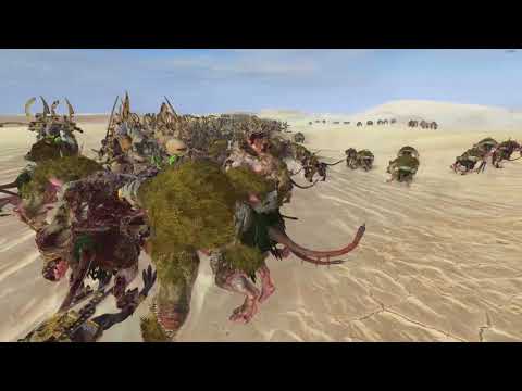 Ushabti VS Rat Ogres - Total War: Warhammer 2
