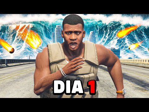SOBREVIVIENDO al FIN del MUNDO en GTA 5