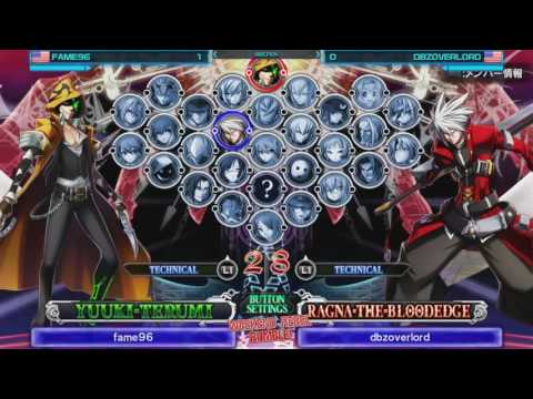 WRR (BBCPEX) Online Tournament Ep.2-Fame96(Terumi) vs dbzoverlord(Ragna)
