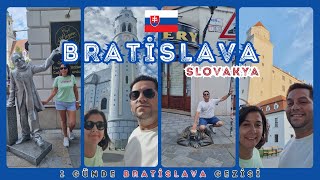 Bratislava Slovakya Gezi Rehberi | 1 Günde Bratislava Gezisi | Bratislava Gezile