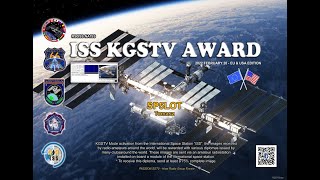 ARISS-SSTV experiment on 20th of February 2022. KG-STV receive.