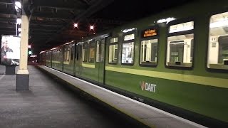 preview picture of video 'IE 8100 Class Dart Train number 8127 - Bray Daly Station, Wicklow'